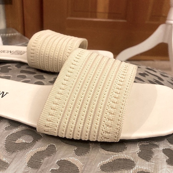 Beige Sandals. Size 7.5 - Picture 2 of 9